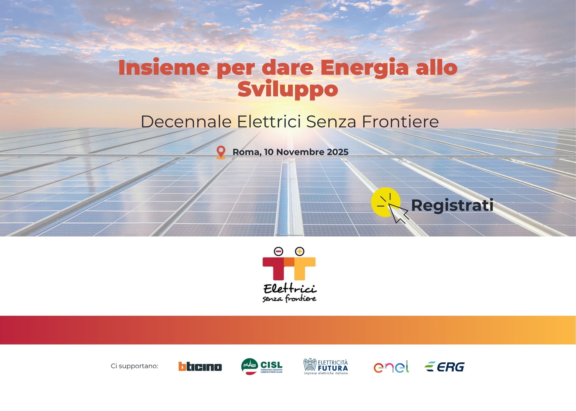 Elettrici Senza Frontiere celebra 10 anni di energia solidale